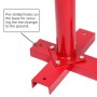 [US Warehouse] Portable Iron Manual Car Tire Stripper (Red)